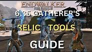 FFXIV 6.35 GATHERER RELIC TOOLS GUIDE