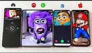 Viber, TrueCaller & Incoming Calls Huawei NY90 + Samsung Z Fold 5 + Moto E30N + iPhone 11