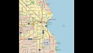 map of Milwaukee Wisconsin