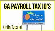 How to Apply for Georgia Payroll Tax IDs