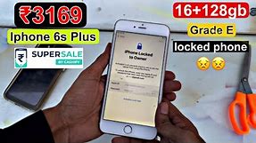 Unboxing iphone 6s plus 16+128gb🔥😱| Cashify Supersale | refurbished iPhone | E grade | full review