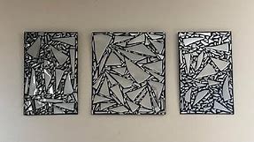 DIY: Broken Mirror Wall Art Decor {MadeByFate} #169
