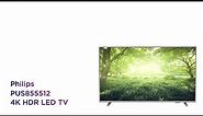 Philips 43PUS8555/12 43" Smart 4K UHD TV with Google Assistant | Product Overview | Currys PC World