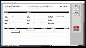 Excel Automated Invoice Generator (FREE DOWNLOAD)