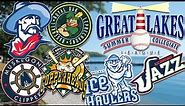 Great Lakes Summer Collegiate League Baseball - All Logos RANKED