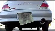 2003 Mitsubishi Lancer OZ Rally Edition Exhaust Sound