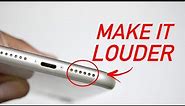 How To Clean iPhone speaker And Make it Louder!