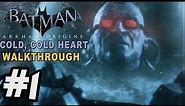 Batman: Arkham Origins - Cold Cold Heart DLC Walkthrough Part 1 Freeze Crashes