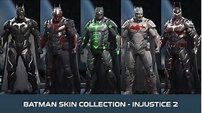 Batman Epic Skins Showcase - Injustice 2