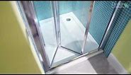 Aquafloe 760 Bi Fold Shower Door