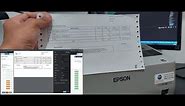 Continuous Form Setup For Printer Epson LX 310 (Chrome/Opera Print Preview)