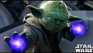 The Rare Force Ability That ONLY Yoda Used - Star Wars Explained