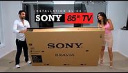 IT'S TOO BIG 😜 | 85" Sony X80/X800/X8000 Android TV UNBOXING & Installation Guide
