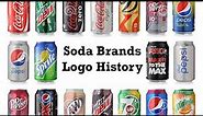 Soda Brands Logo History