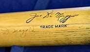 Signed Joe DiMaggio Game-used Bat, ca. 1946