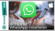 iPhone 7 WhatsApp installieren und einrichten
