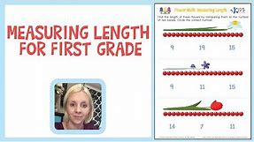 Measuring Length for First Grade | Math Worksheets and Lessons