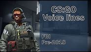 CSGO Agent Voice Lines: FBI (Old)