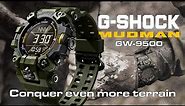 MUDMAN Conquer even more terrain | CASIO G-SHOCK GW-9500