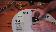 Replace a quartz clock movement