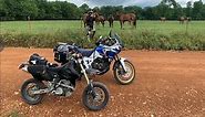 The G.O.A.T. (Green Country Oklahoma Adventure Tour) on a DRZ400 and Honda Africa Twin