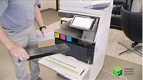 Sharp Printer: Changing the Toner