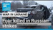 Russia launches ‘massive’ wave of deadly strikes across Ukraine • FRANCE 24 English