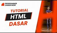 Tutorial HTML Dasar (Bahasa Indonesia)