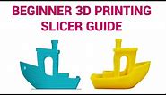 Beginners guide to 3D printer slicers