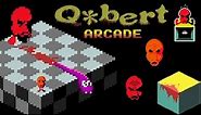 Q*bert Arcade Full Walkthrough/Playthrough - Short Horror Game