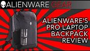 Alienware's m15/m17 Pro Laptop Backpack Review w/ Ernie