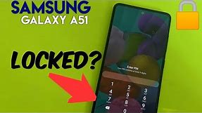 Samsung Galaxy A51 reset forgot password, screen lock bypass , pin , pattern....hard reset