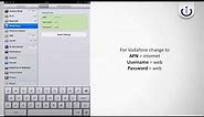 How To's: Apple iPad APN Settings