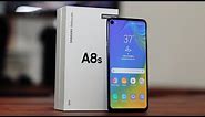 Samsung Galaxy A8s "Infinity O" Unboxing and Review