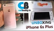 Cellbuddy iPhone 6s plus unboxing ll rose gold 64 gb