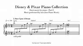 Disney & Pixar Piano Collection - Sheet music for piano