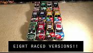 Review of my Kyle Busch 2018 1/24 scale diecast cars! EIGHT raced versions!
