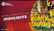 Netball World Cup 2023 Highlights