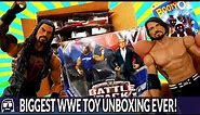 WORLDS BIGGEST WWE TOY UNBOXING EVER - OVER 75 TOYS OPENED, REVIEWED and ROASTED! EPIC WWE TOYS!!