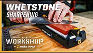 How To Sharpen a Knife with a Whetstone - Kitchen Knife Sharpening