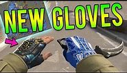 ALL New Gloves Gameplay! (Clutch Case CS:GO Glove Skins)