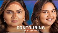 How To Contour A ROUND FACE | Sculpt Your Face With Makeup