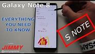 Samsung Notes In-Depth Tutorial - Galaxy Note 8