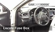 Interior Fuse Check: 2018 Toyota Camry SE 2.5L 4 Cyl.