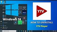 How To Install YTV Player In Windows 10 | Installation Successfully | InstallGeeks