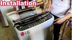 Lg Fully Automatic 7Kg Top Load Washing Machine T70SJSF3Z | Installation Demo, How To Use, Etc. #LG