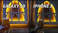 Samsung Galaxy S9 vs iPhone X Camera Shootout