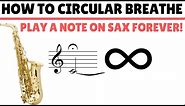 How To Circular Breathe On Sax #41