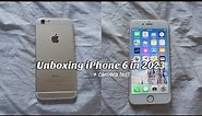 Unboxing iPhone 6 in 2023 + camera test / Aesthetic #unboxing #iphone #iphone6