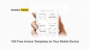 100 Free Invoice Templates on Your Mobile Device